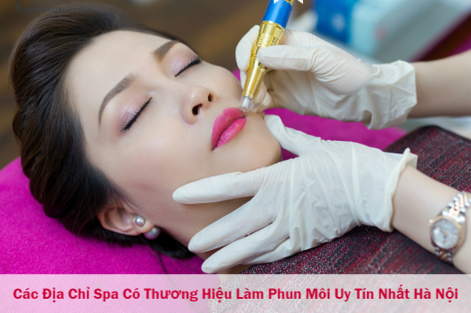 Các Địa Chỉ Spa Có Thương Hiệu Làm Phun Môi Uy Tín Nhất Hà Nội