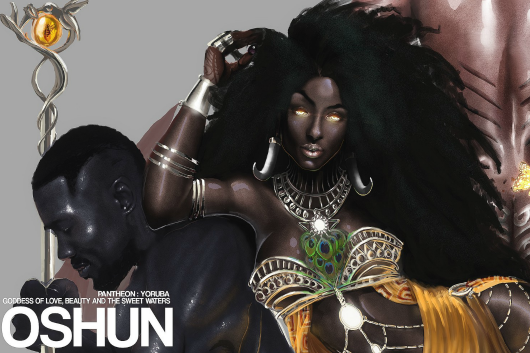 Nữ Thần Tình Yêu Và Sắc Đẹp Của Thần Thoại Yoruba Tên Oshun