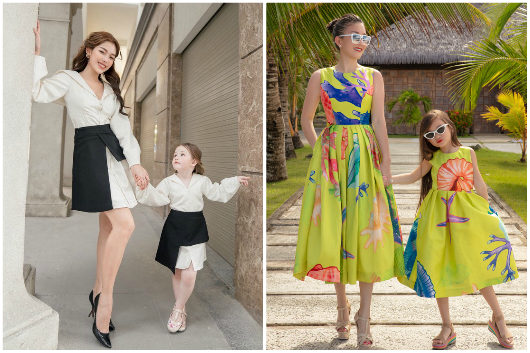 Set Áo Sơ Mi Kẻ Sọc + Quần Yếm Jean Thời Trang Hàn Quốc Cho Mẹ Và Bé |  Shopee Việt Nam